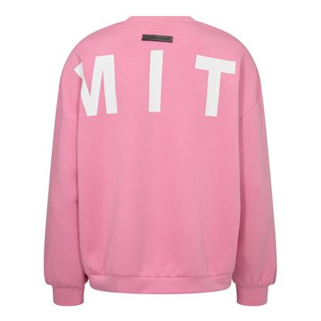 Haute L\' Amitié - Maxi Split Logo Sweat - Candyfloss